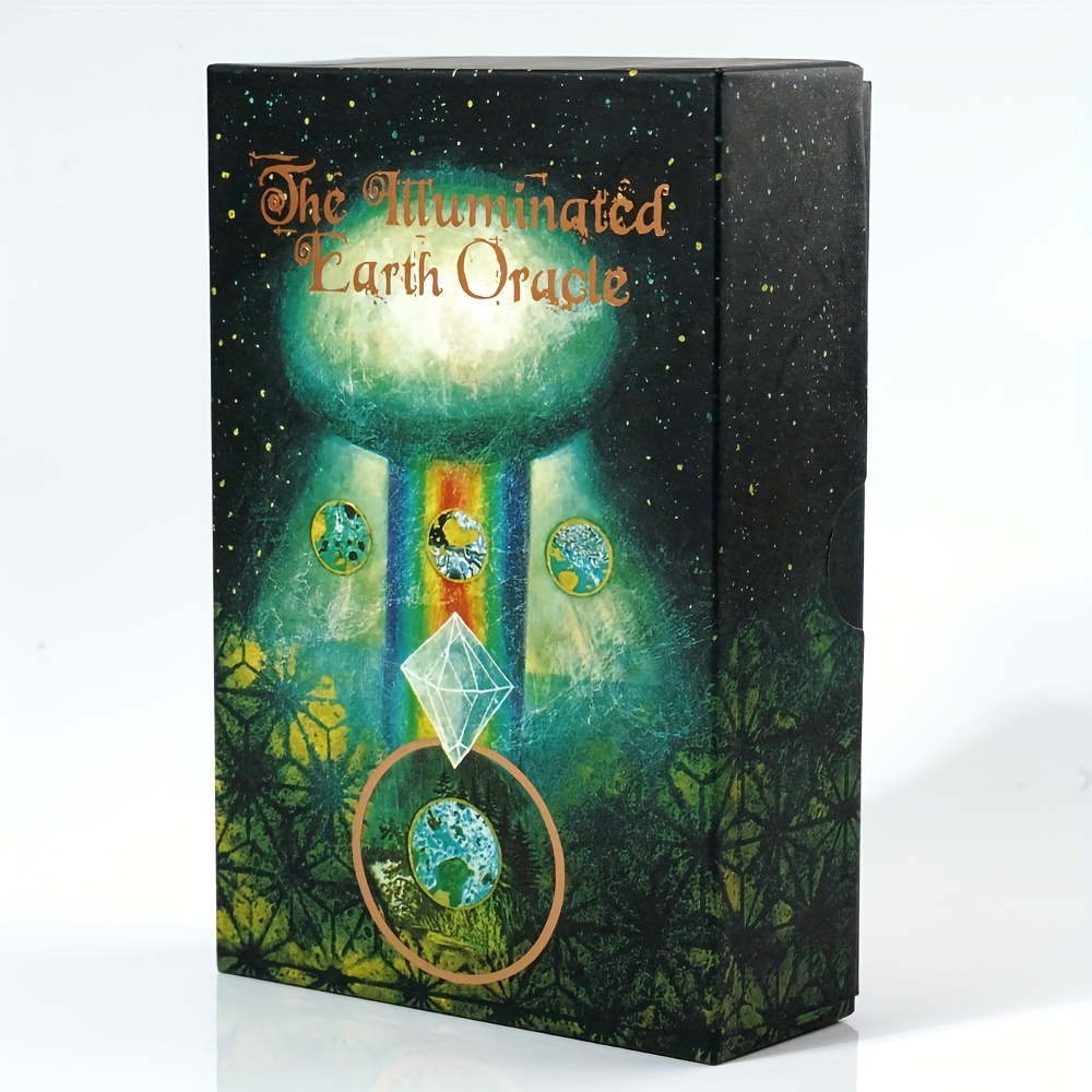 The Illuminated Earth Oracle Card Deck, Divination 63-Card Oracle Deck,  Inspired By The Beauty And Mystery