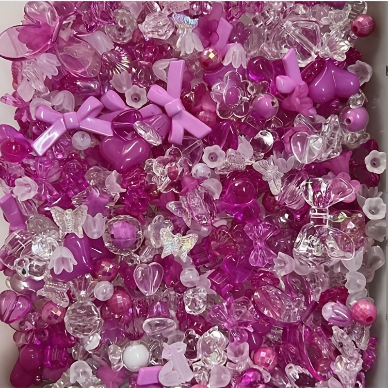 Plastic Wave Point Mix Color Beads For Jewelry Making Diy Bracelet Necklace  Mobile Phone Chain Handmade Craft Supplies - Temu