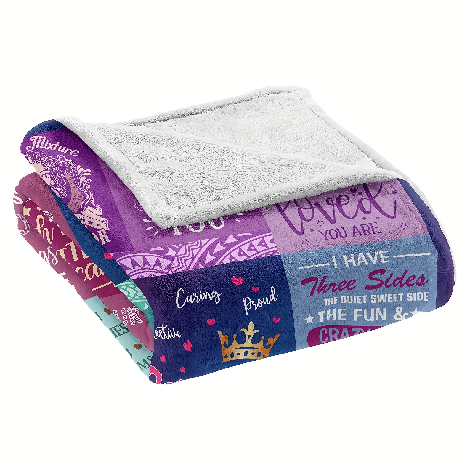 Birthday Gifts For Women Throw Blanket Daughter/grandma/mom - Temu