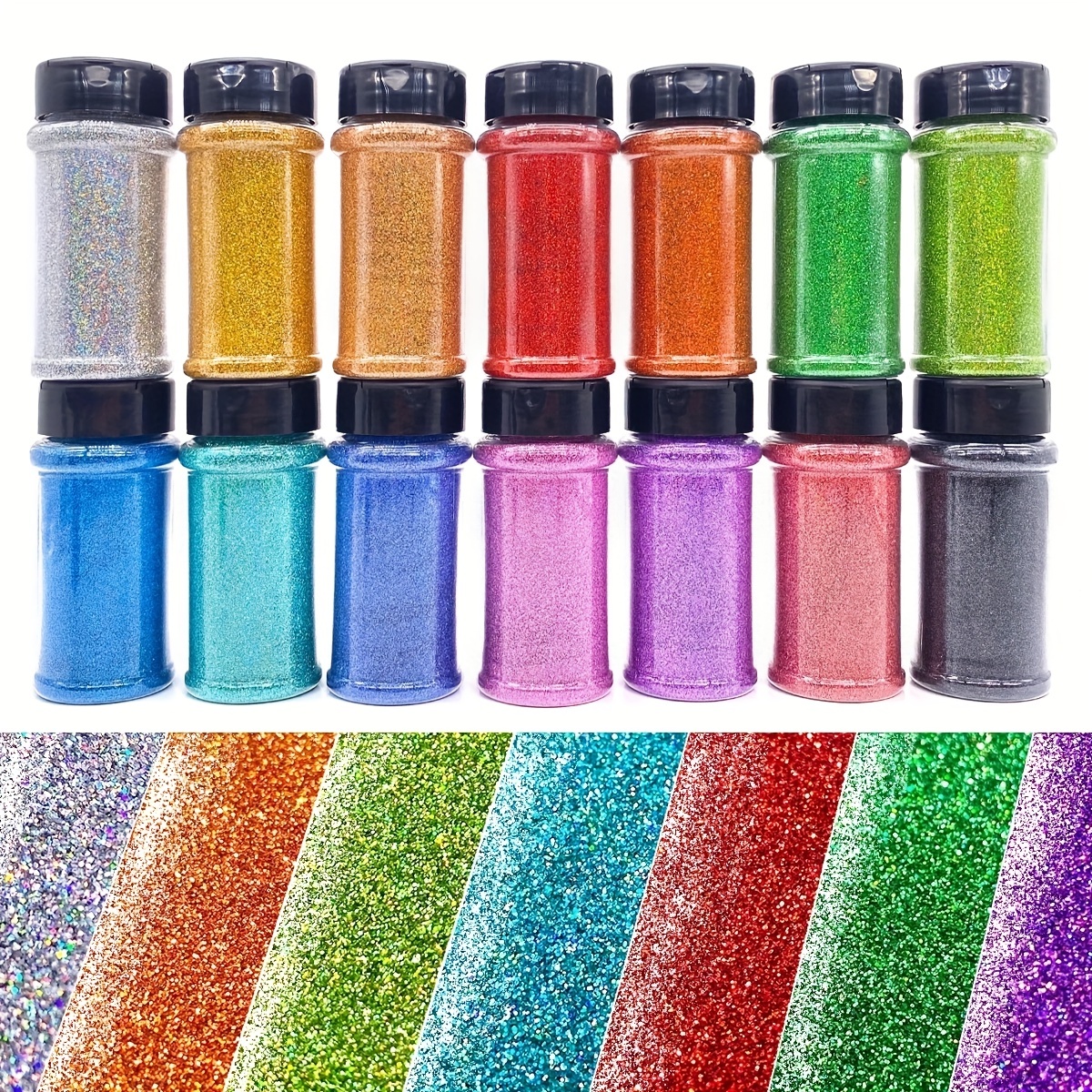 Bottle Packing Nails Art Glitter Polyester Extra Fine - Temu