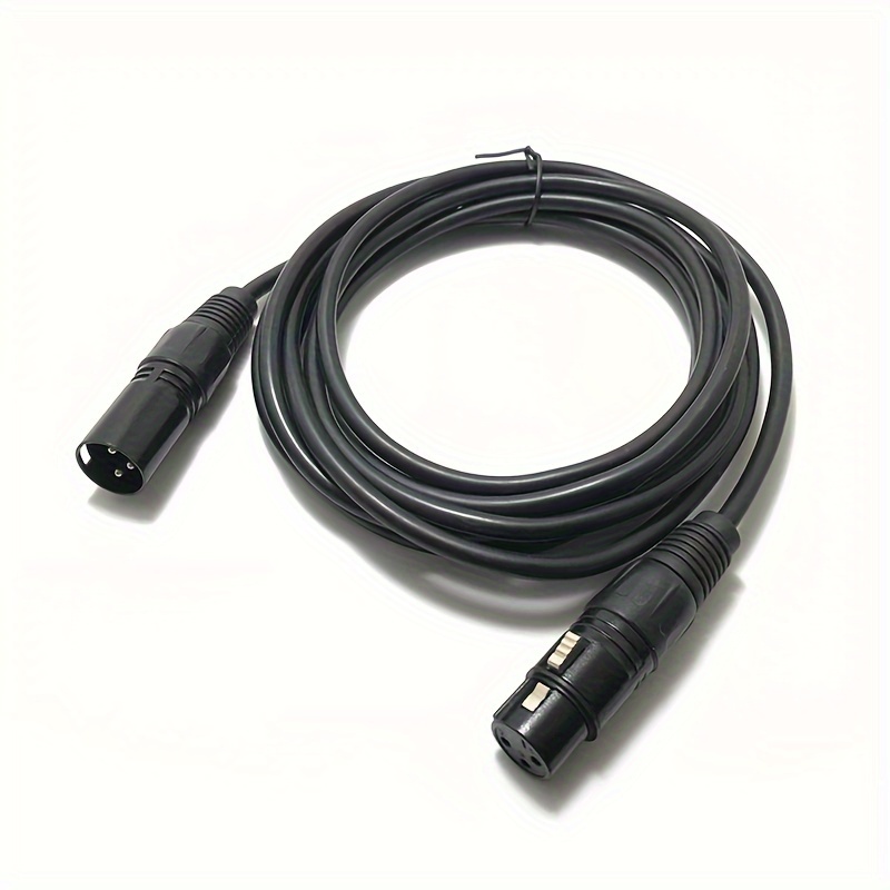 XLR Cable Metal XLR Head Male to Female M/F OFC Audio Cable Shielded For  Microphone