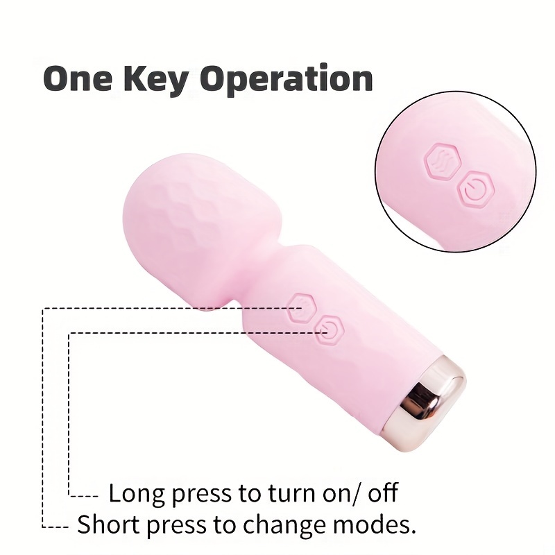 Massage Wand Vibrator Adult Sex Toys Women Vibrator Clitoris Stimulator  Nipple Stimulator Personal Massager Body Massager