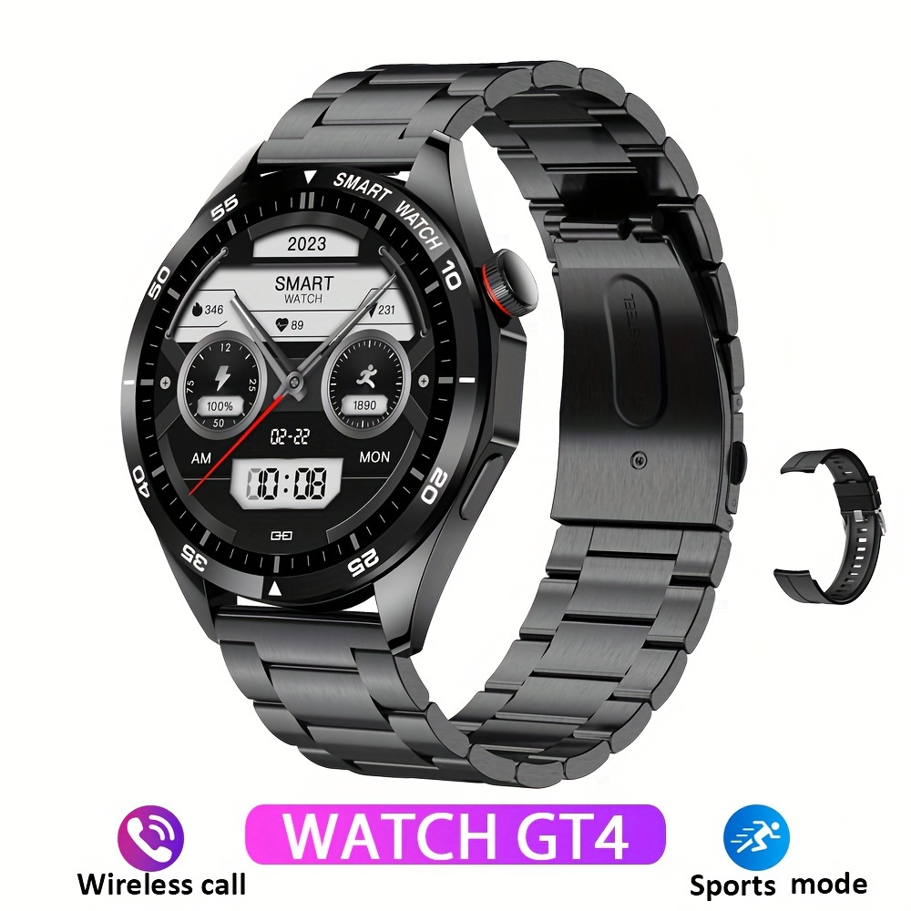 2024 New Gt4 Pro Smart Watch Men Watch 4 Pro Amoled Hd - Temu Germany