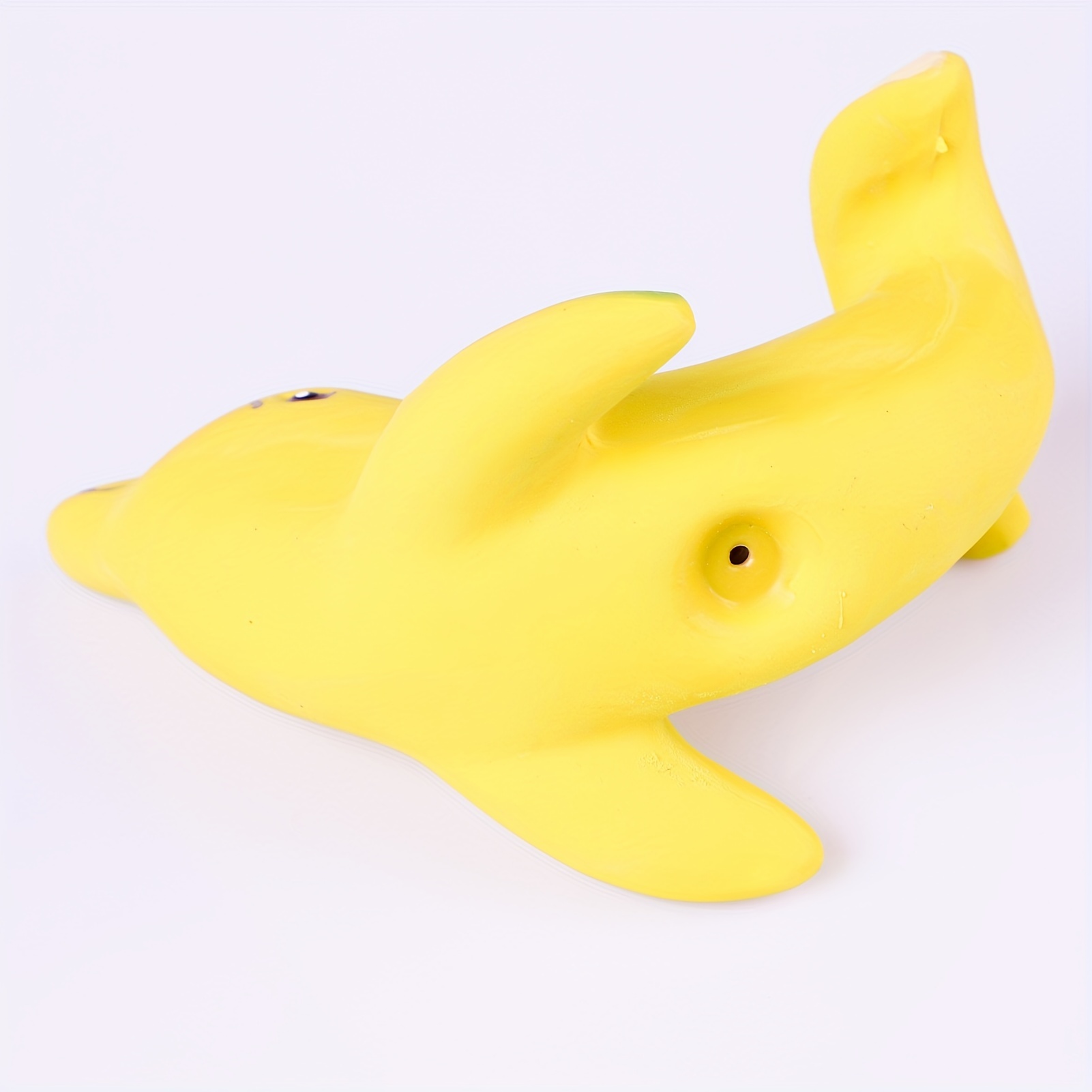 Latex dolphin dog top toy