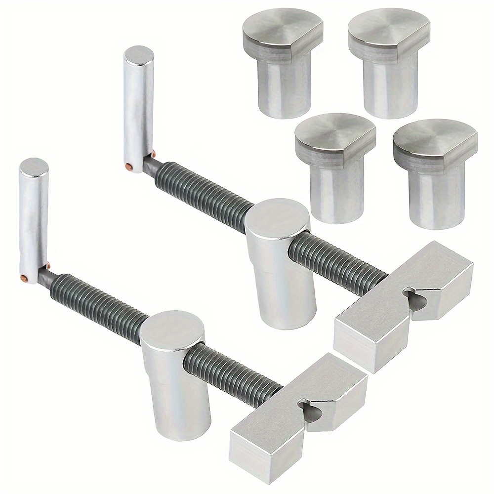 

6pcs Woodworking Desktop Clip Fast Fixed Clip Quick Fixture Clamping Tool Kit For 20mm Hole Woodworking Benches Tools