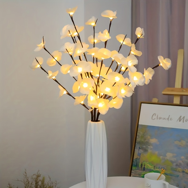 Branche d'Orchidée Lumineuse LED