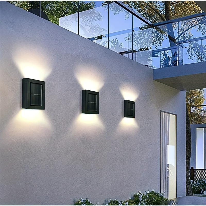 6 PCS Luces LED Solares de Patio Lamparas Solares Patios Luz Solar para  Jardin..
