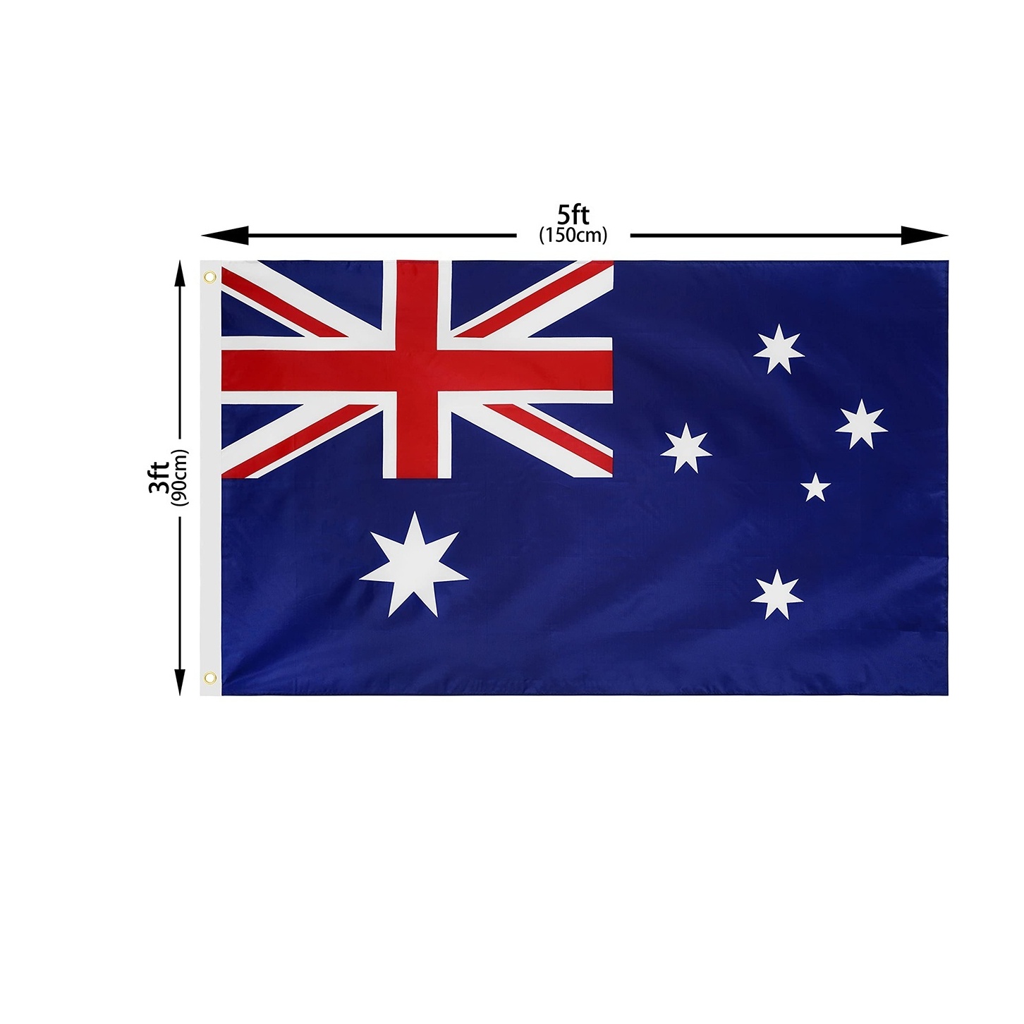 Flag Of Australia 3x5 Ft, Fading Resistant Washable Australian Flag,  Suitable For Indoor And Outdoor Decoration & Banner Parade