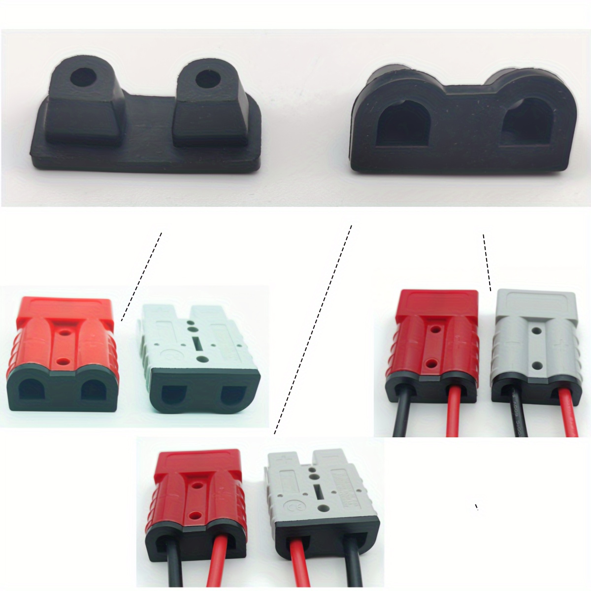 1 Pair Anderson Style 50a Plug Connector Auxiliary Accessories, Don't Miss  Great Deals