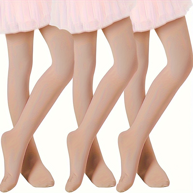 Beautifully Me Footed Dance Tights - Flesh Pink