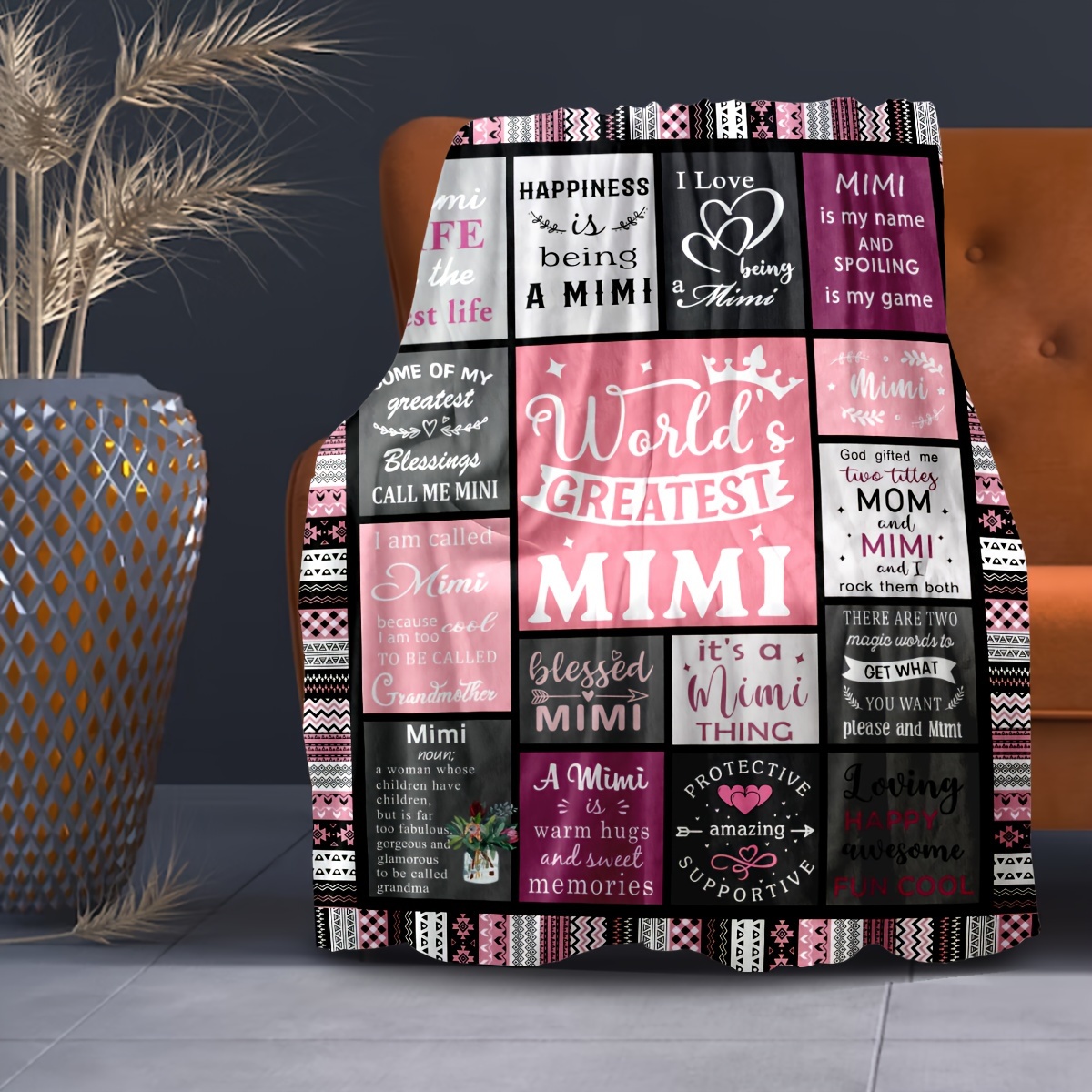 Grandma Gifts Blanket Best Gifts For Grandma Great Grandma - Temu