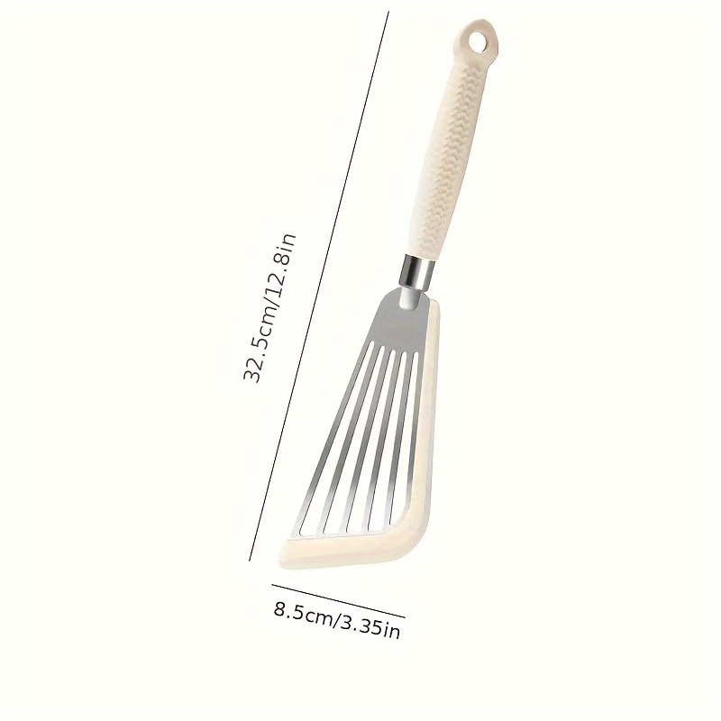 Food grade Silicone Stainless Steel Fish Spatula Heat - Temu Canada