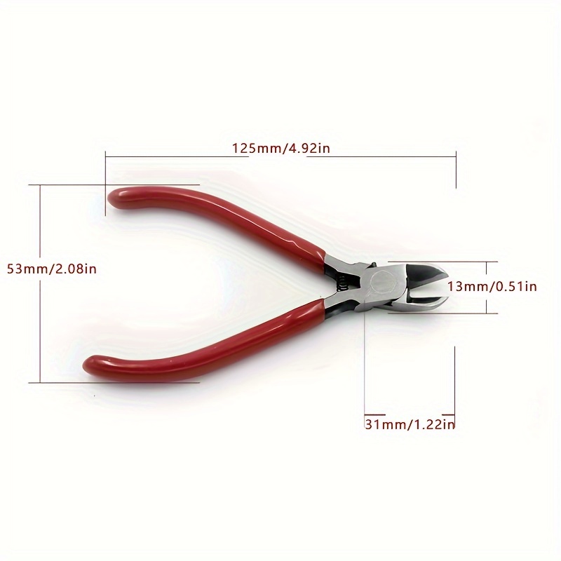 Mini Diagonal Pliers Wire Cutter With Insulated - Temu