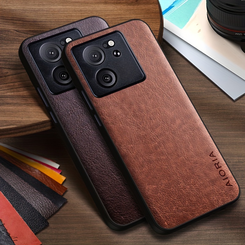 For Xiaomi MI 13T/13T Pro Business Style Mobile Phone Case with PU Leather  Back