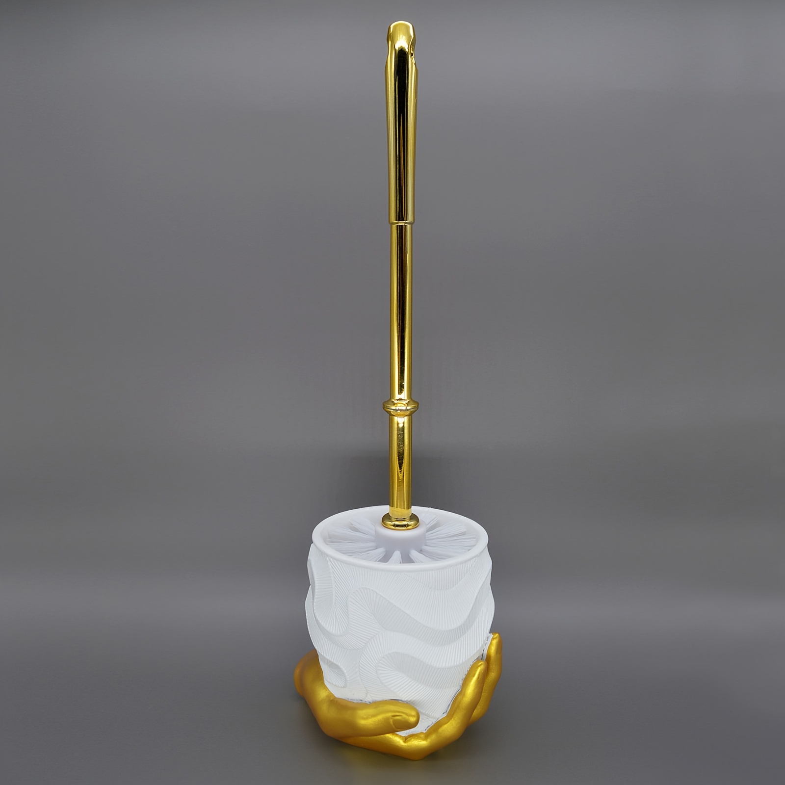 Resin toilet store brush holder