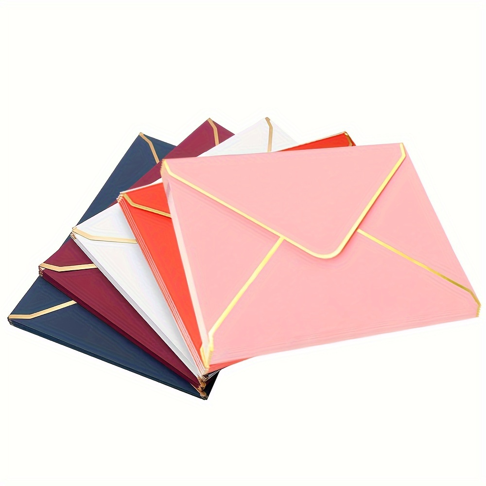 Envelopes For Invitations Colored Envelopes Envelopes Self - Temu