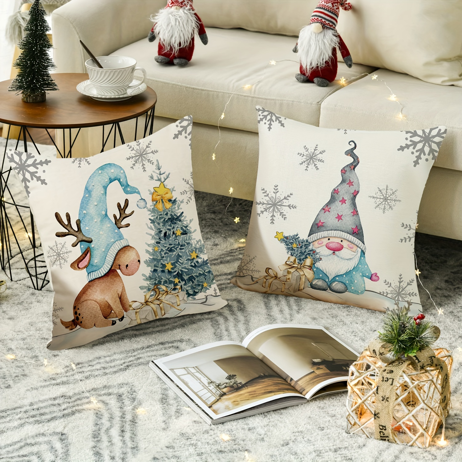 Christmas Pillowcases Christmas Decorations Christmas - Temu