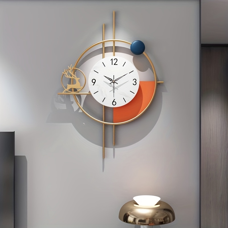 Horloge, LED numérique grande horloge murale Design moderne maison salon  décoration Date température HB023