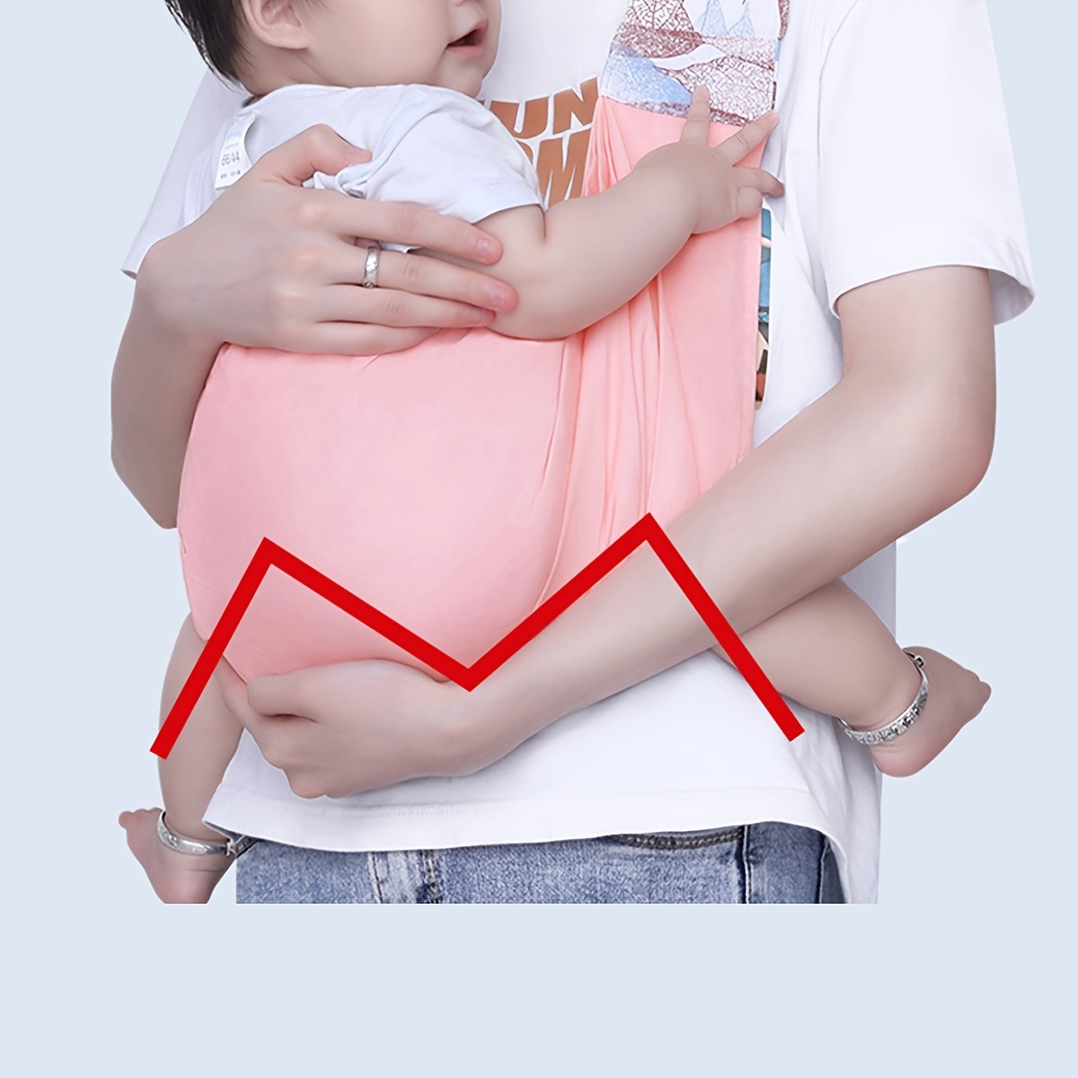 Floral Patchwork Front Facing Baby Carrier, 2 Colors