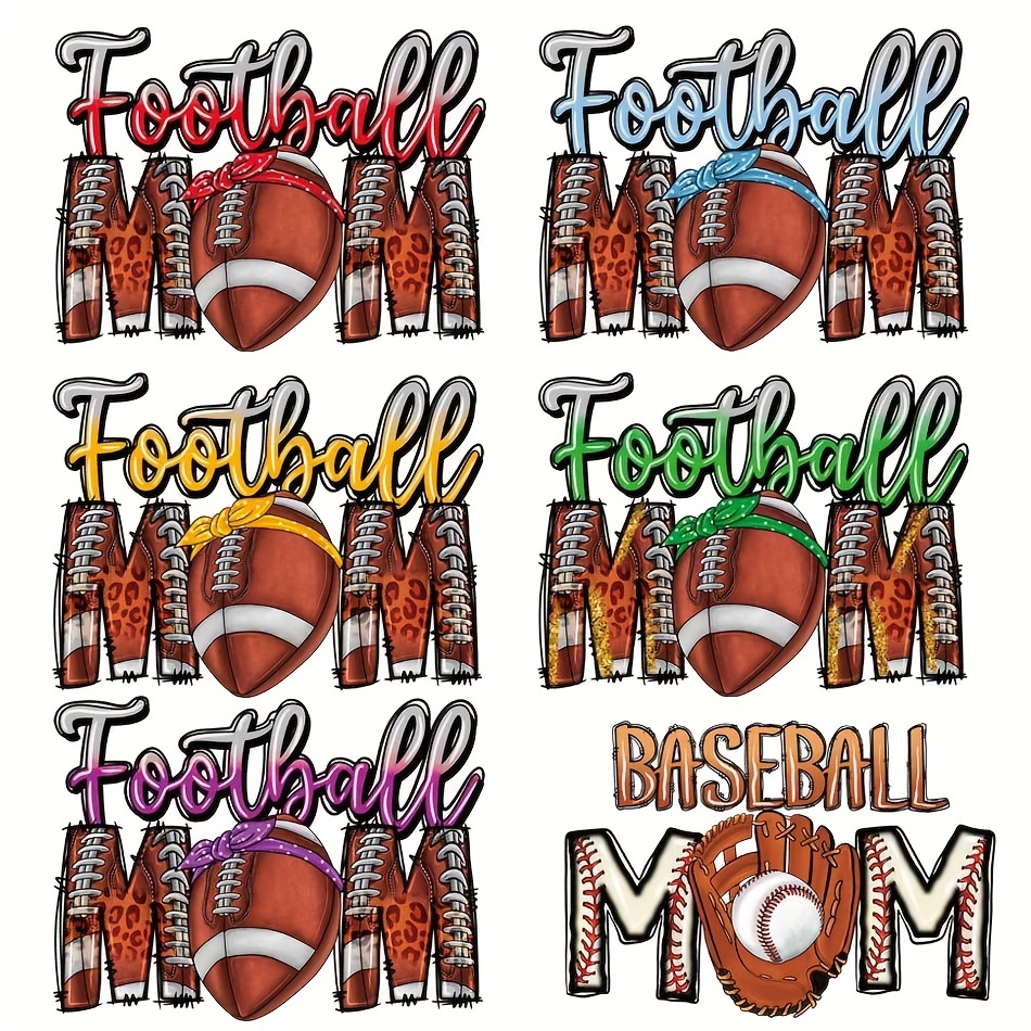 Baseball Mom 2 Baseball Mom Iron-on Transfer DIY Heat 