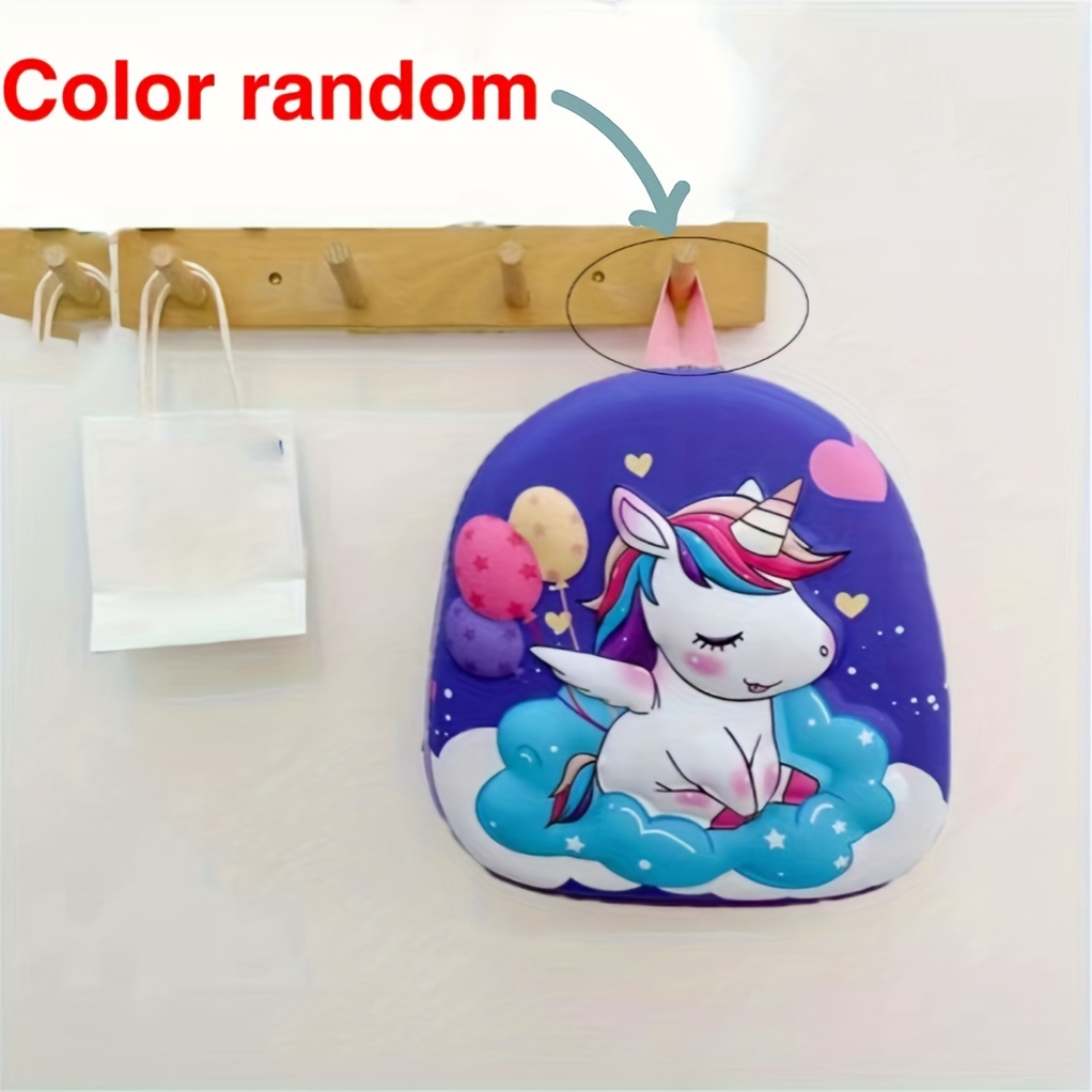 Unicorn Schoolbag Boys Girls Hard Shell Backpack