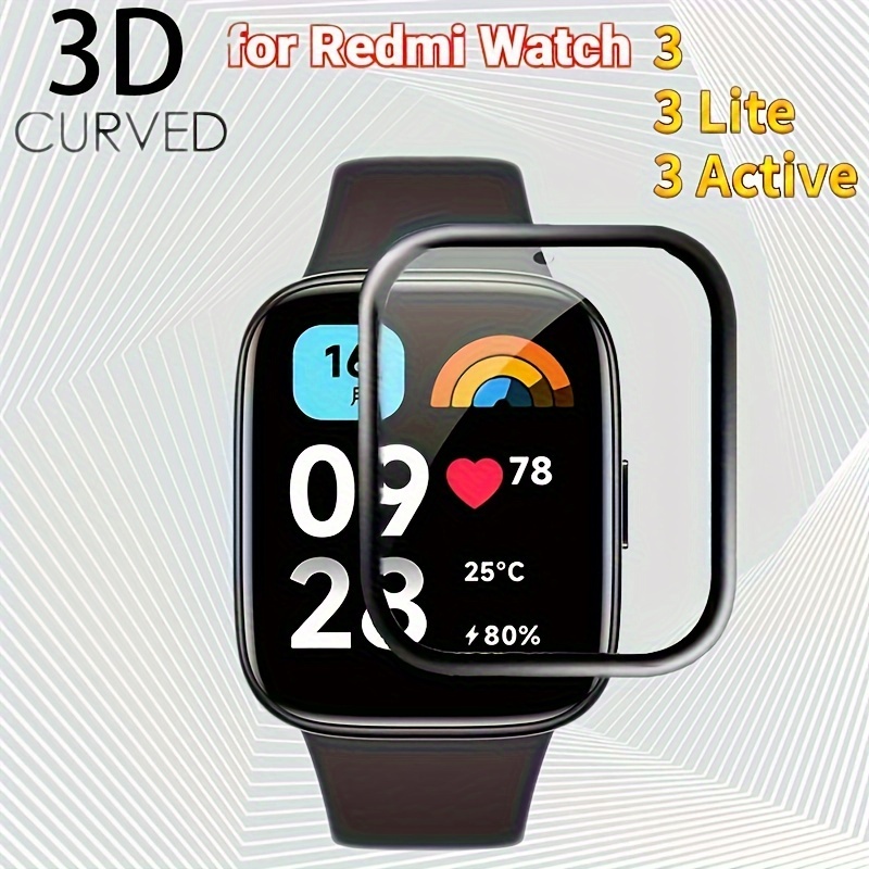 Suitable For Redmi Watch 3 Tempered Glass Screen Protector - Temu New  Zealand