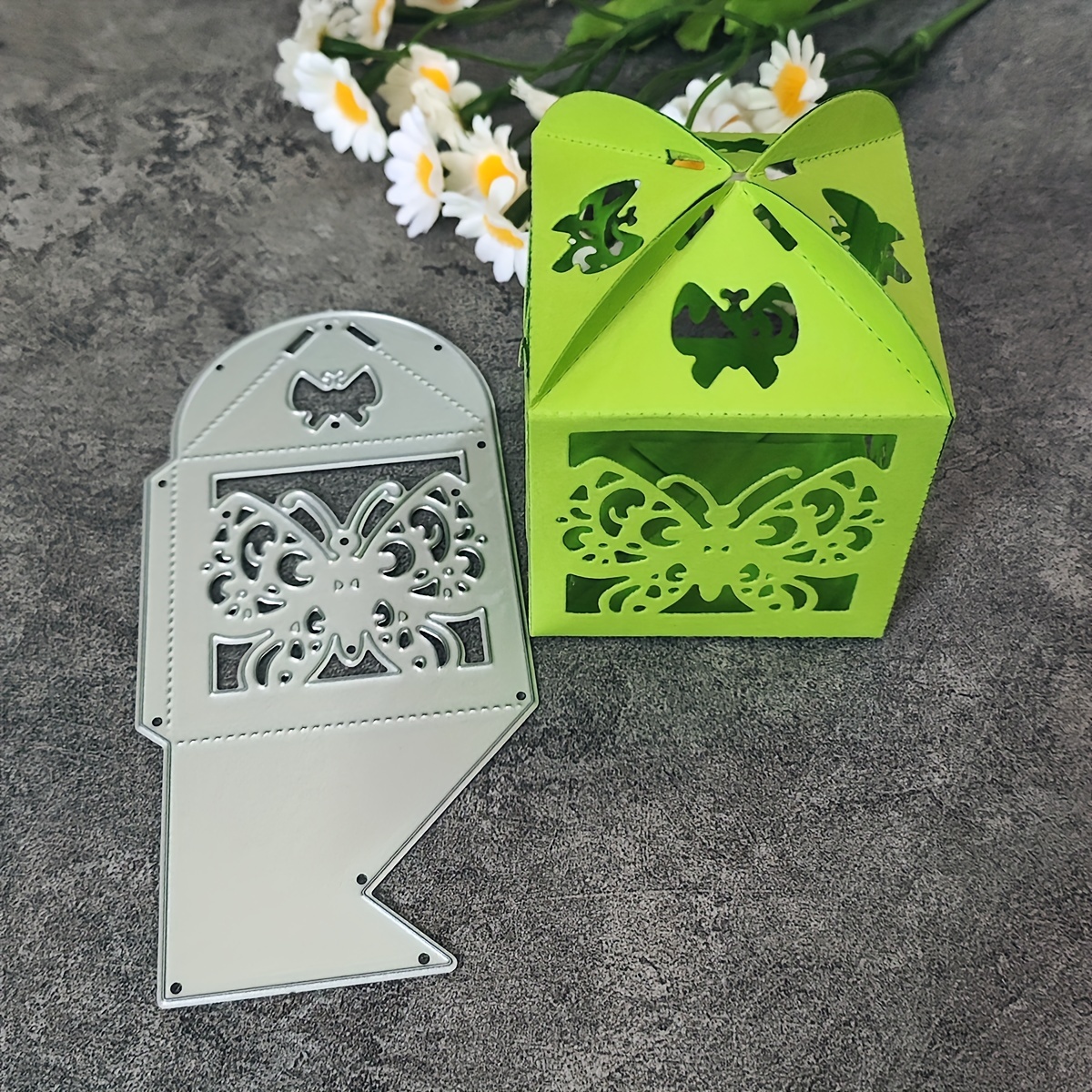 

Butterfly Box Scrapbook Diy Cutting Knife Mold Decoration Crafts Template Embossing Knife Mold Eid Al-adha Mubarak