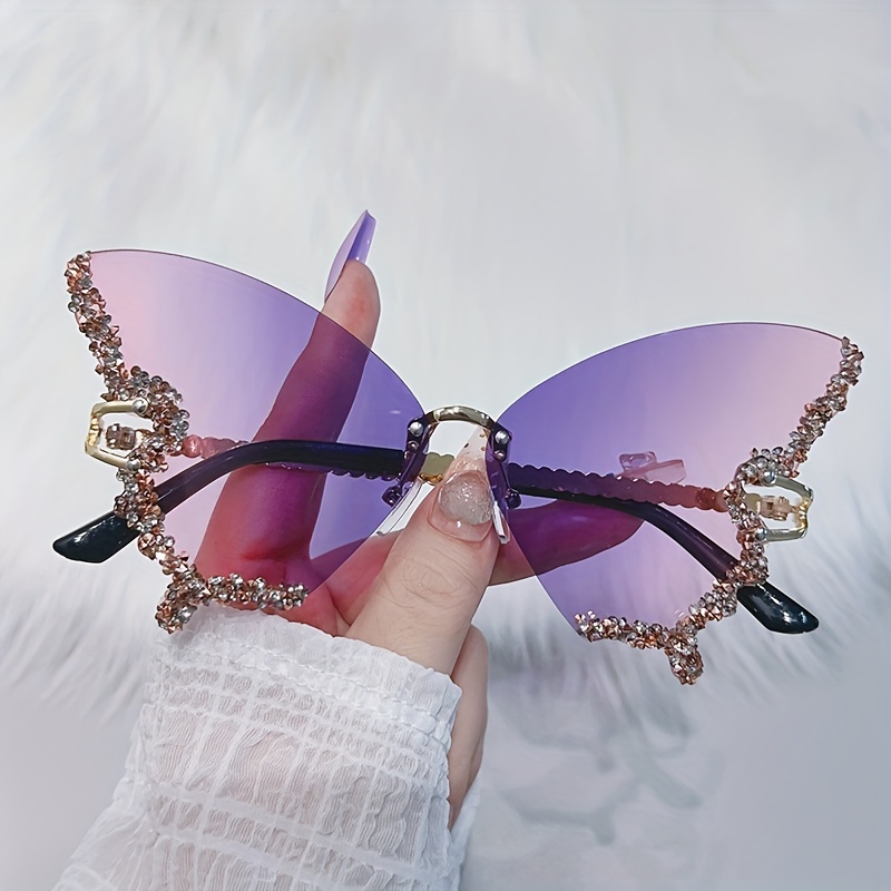 Glasses Butterfly - Temu