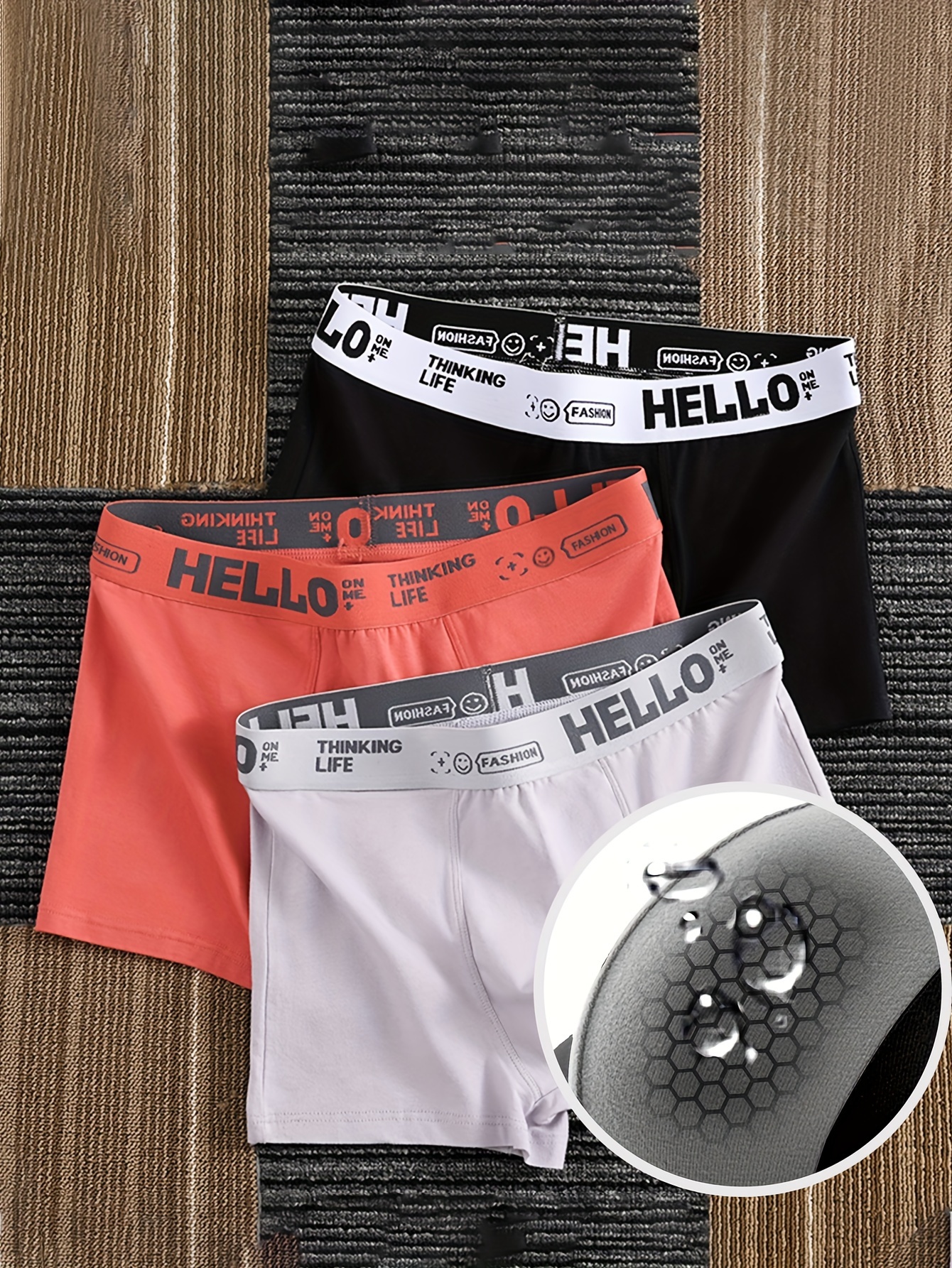 Men's Underwear Cotton Antibacterial Sweat absorbent - Temu