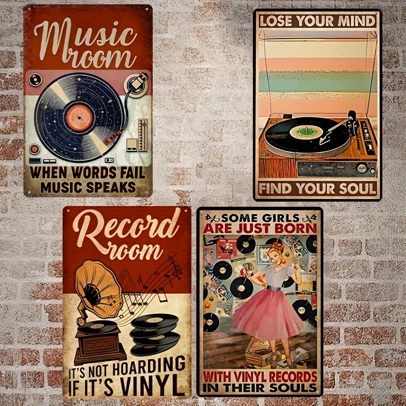 Music room vinyl record wall  Record wall decor, Record room, Vinyl record  room
