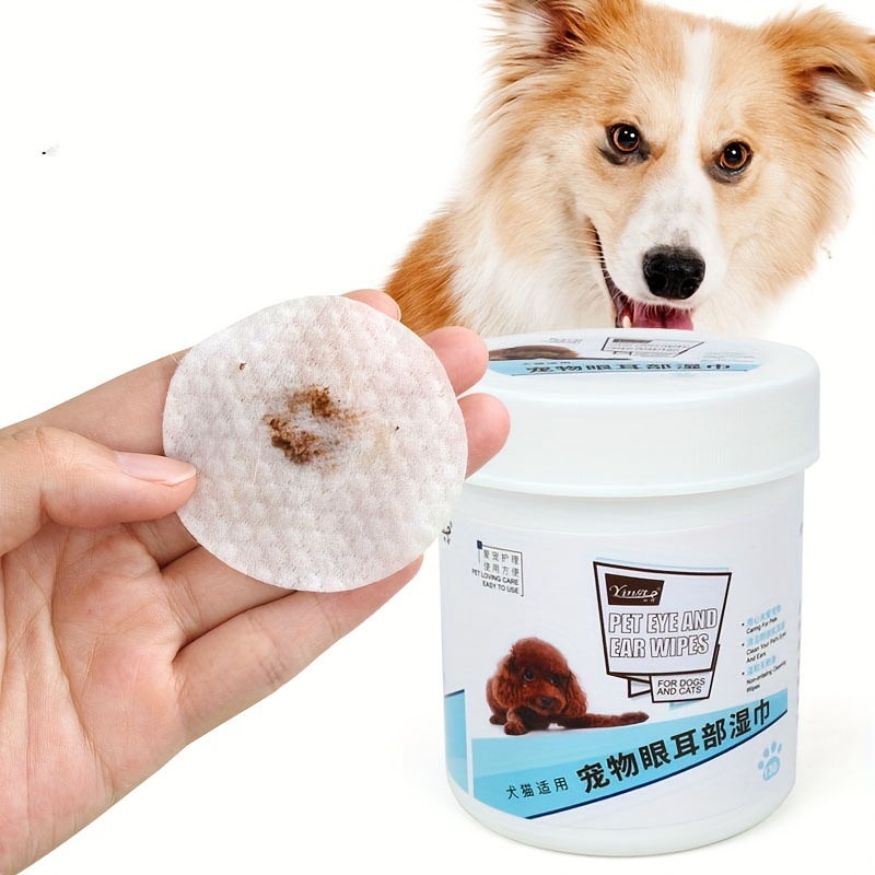 Toallitas Limpiadoras Para Ojos Perro 80 Pzas Fancy Pets