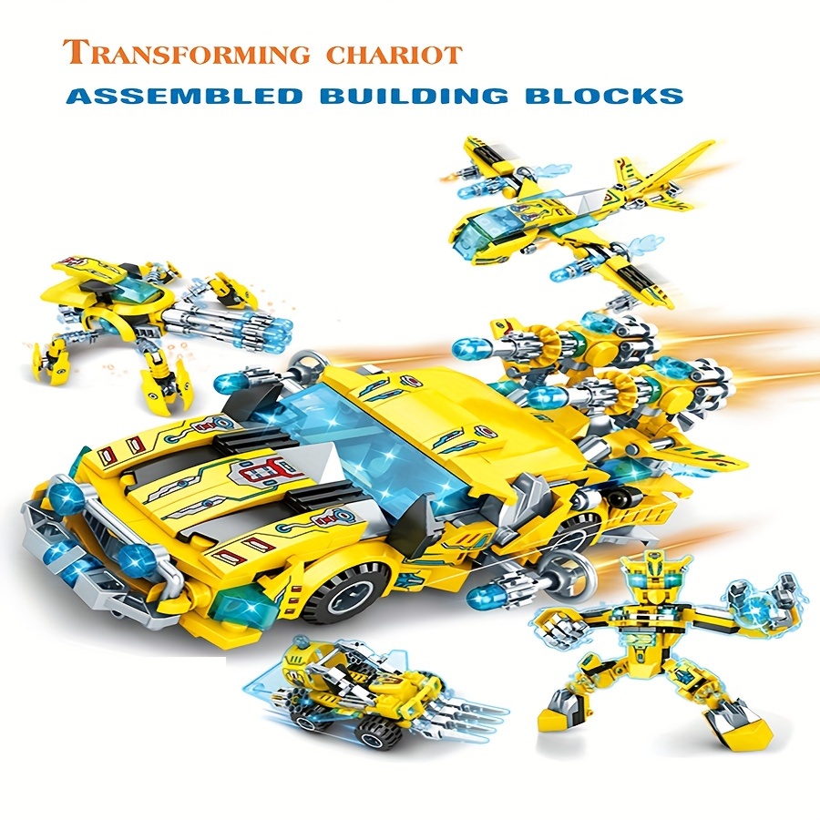 Jouet Transformers Optimus Prime - Robot de voiture déformé - Jouet  transformable - Robot de voiture - Figurine d'action transformable (A) :  : Jeux et Jouets