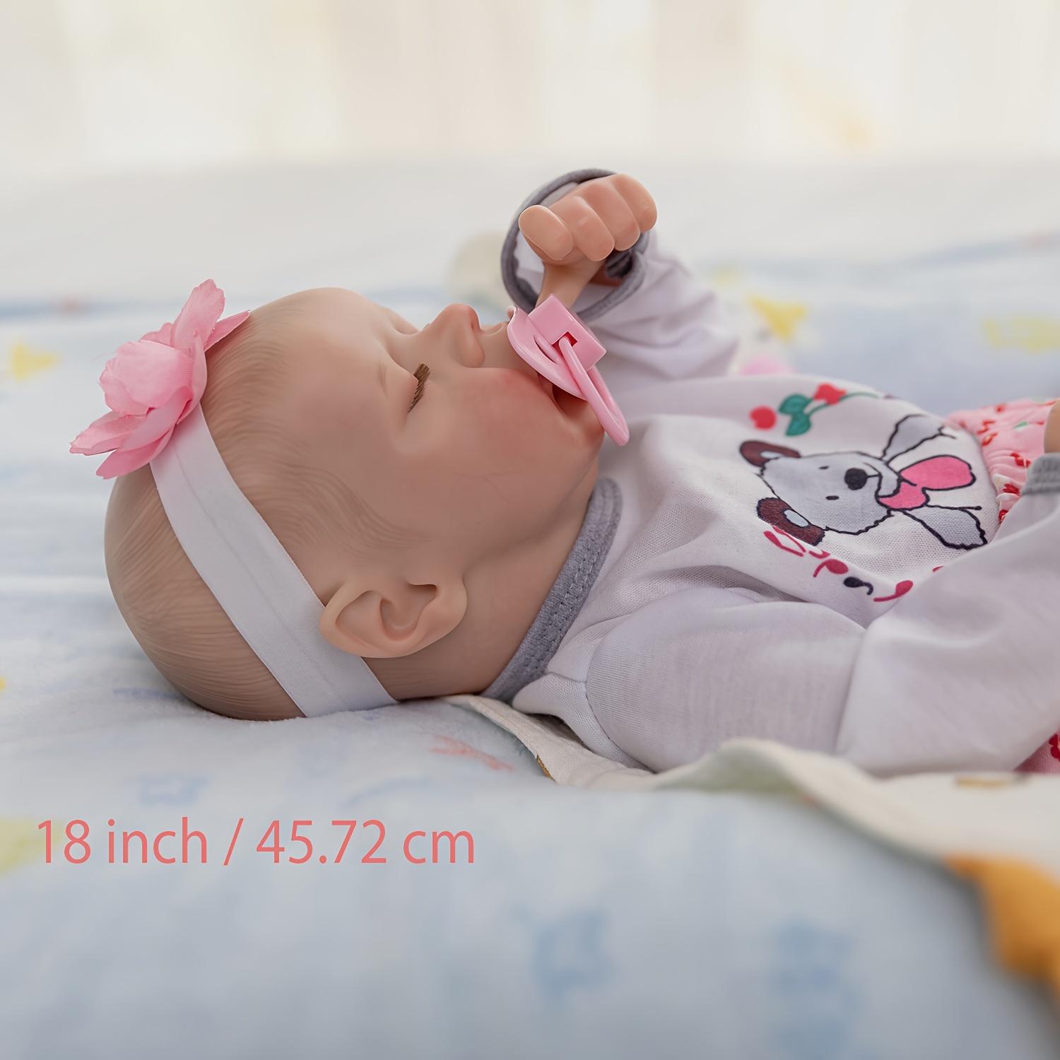 Acheter Poupée de bébé Reborn en vinyle, 18 pouces, corps complet