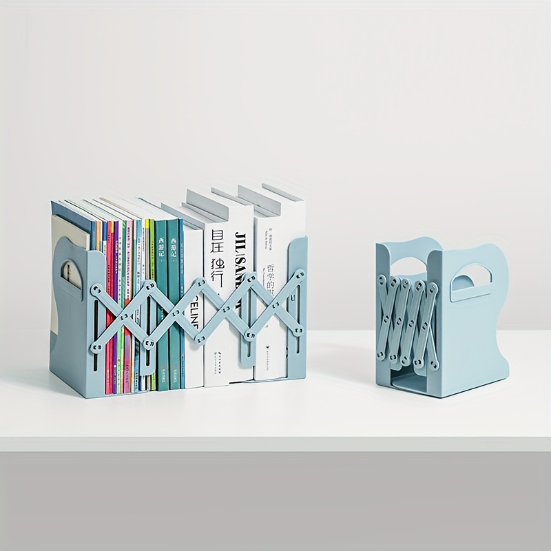 Desktop Metal Book Stand Shelf Book Clip Book Standing - Temu