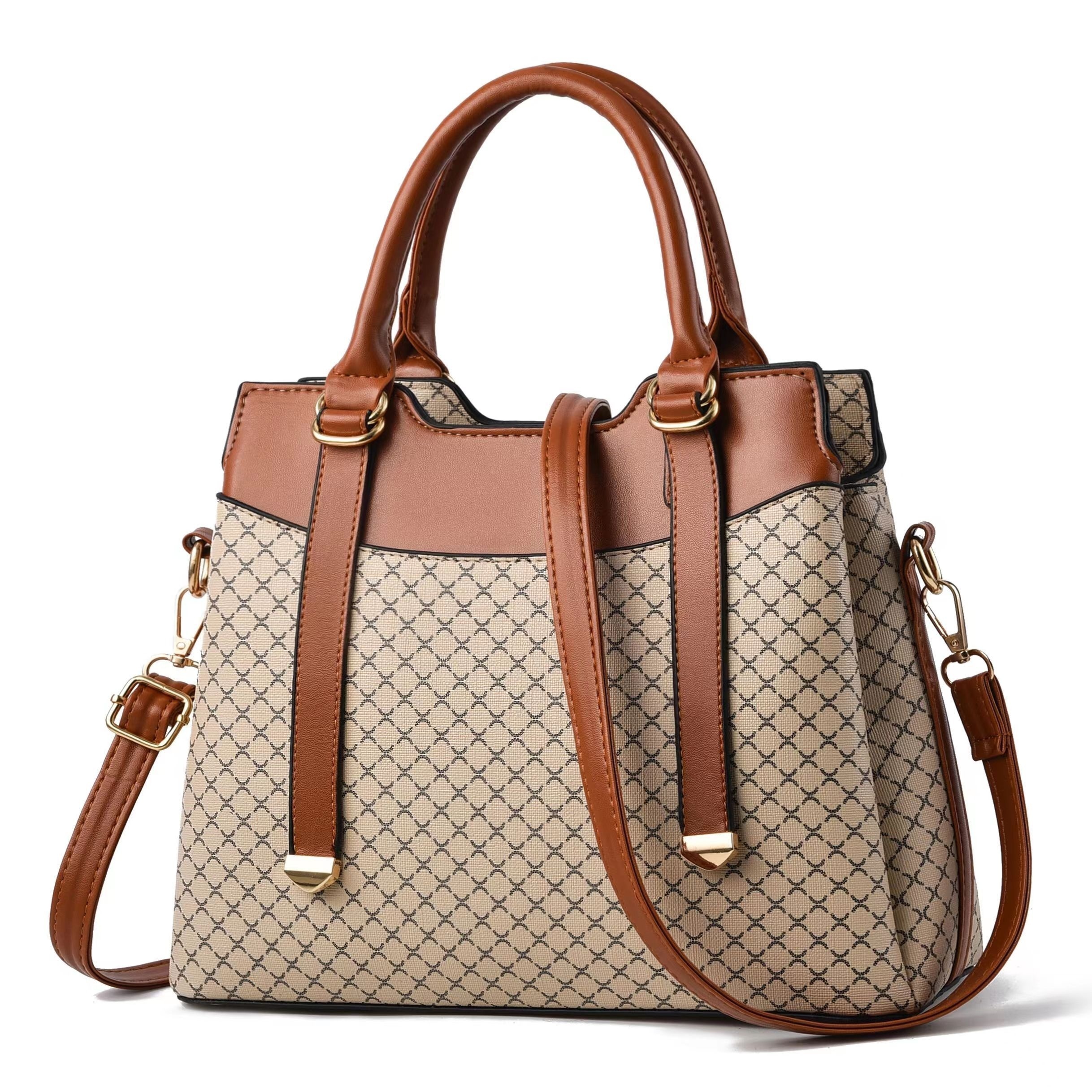 Women Luxury Handbag Casual Designer Handbag Printing Shoulder