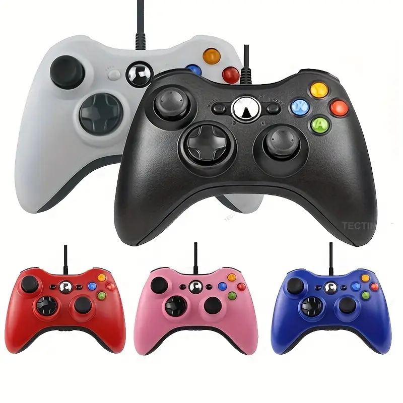 Controlador Cable Usb Xbox 360 /360 Slim Joystick Gamepad - Temu Spain