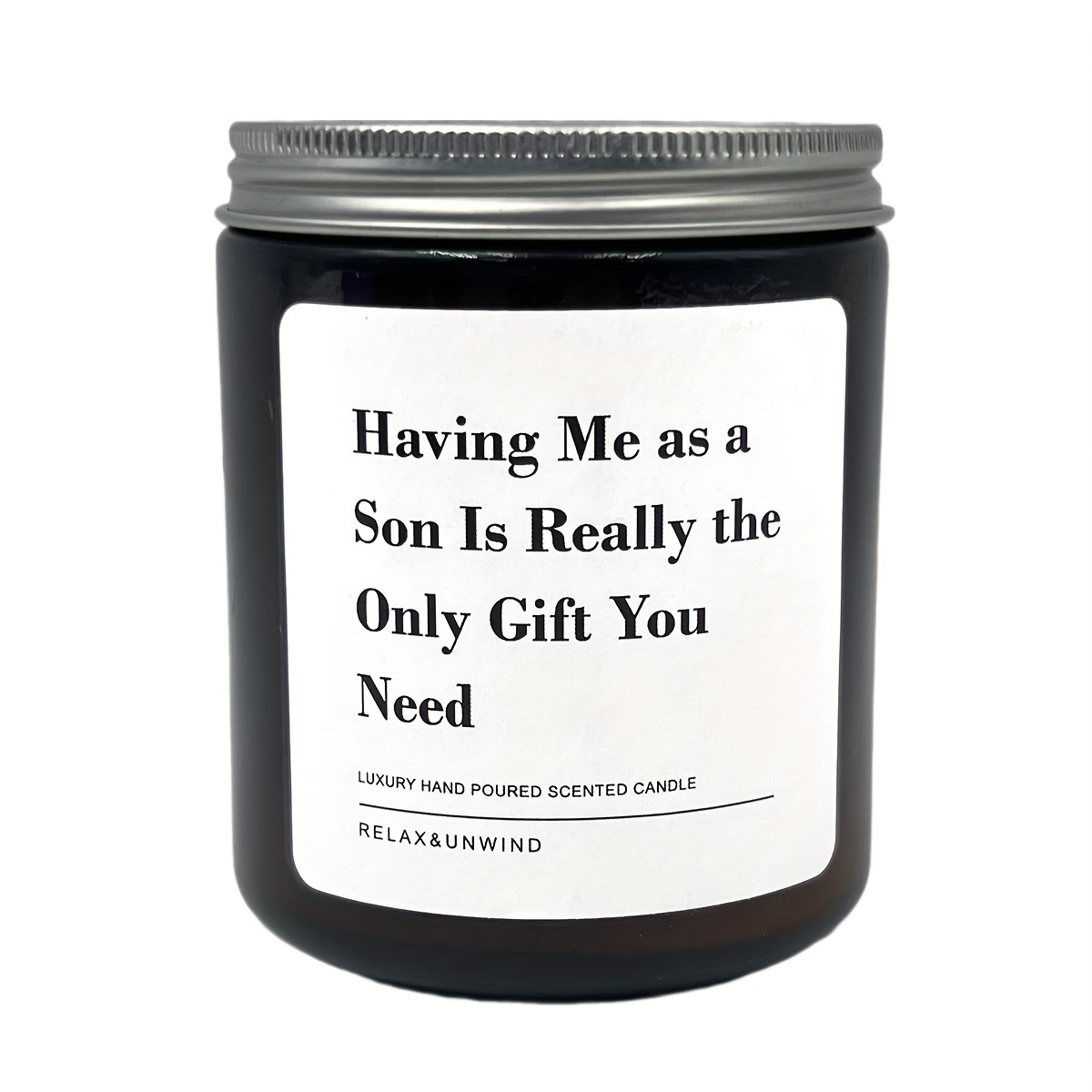 New Mom & Parenting - Luxury Candle Jar - Relax & Unwind