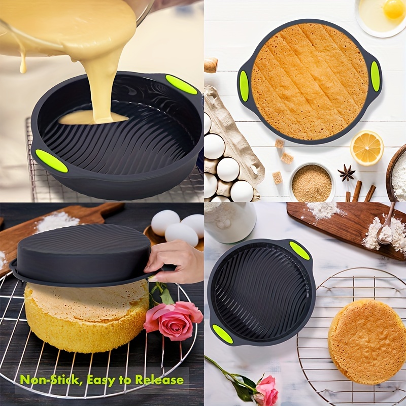 Baking Tool Set, Silicone Cake Mold, Toast Baking Plate Disc Qifeng Cake  Mold, Donut Mafen Cup Baking Tool, Kitchen Stuff Clearance Kitchen  Accessories Baking Supplies Clearance Halloween Christmas Party Favors -  Temu