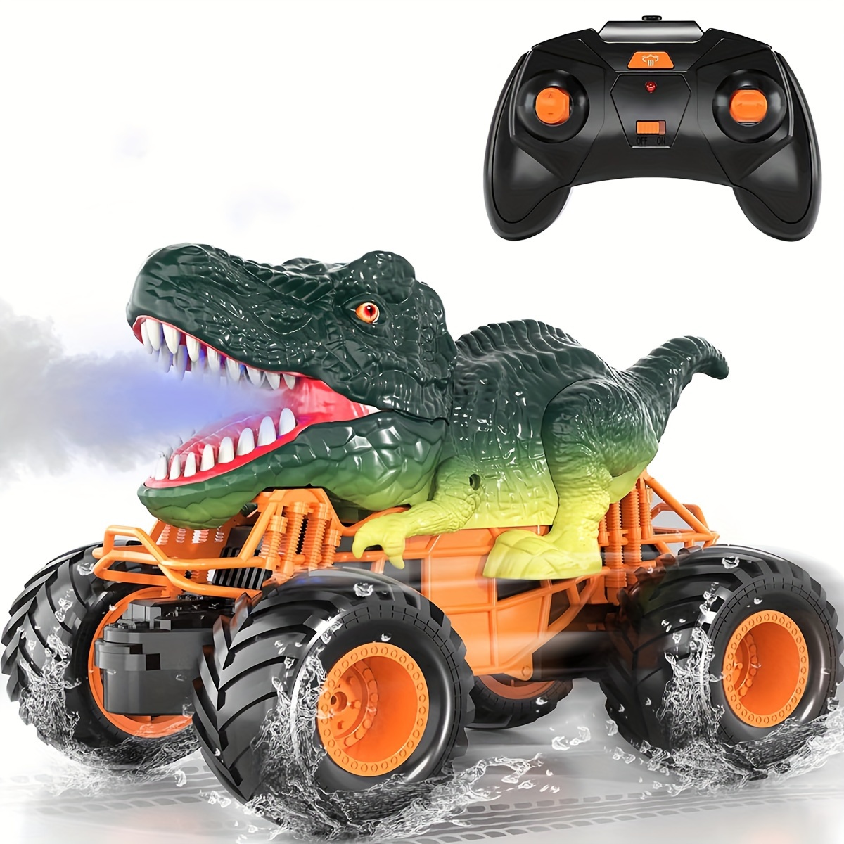 Montre de voiture télécommandée, jouet en forme de dinosaure