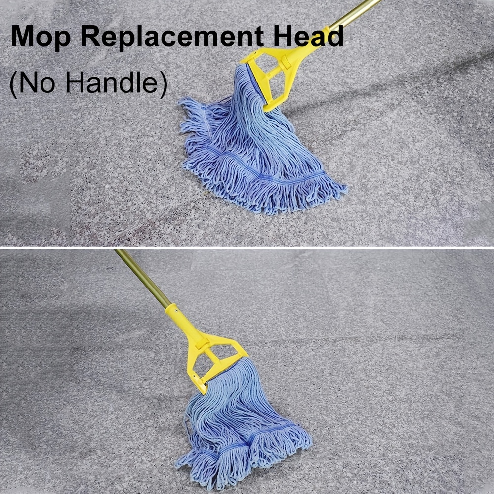 Mop Heavy Duty Industrial Cotton Mop with Long Handle,Looped-End
