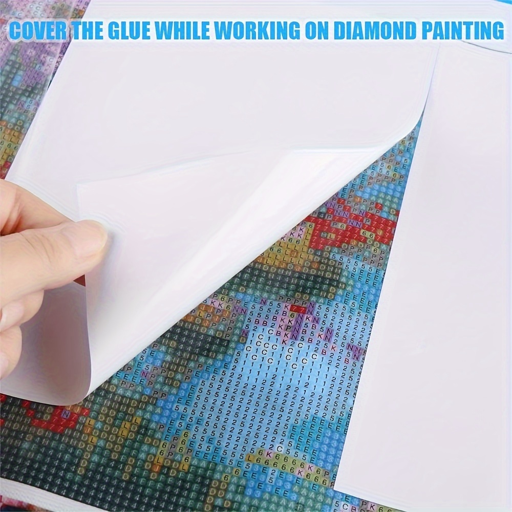 Berolle 36 Sheets Diamond Painting Release Paper Sheet Non-Stick