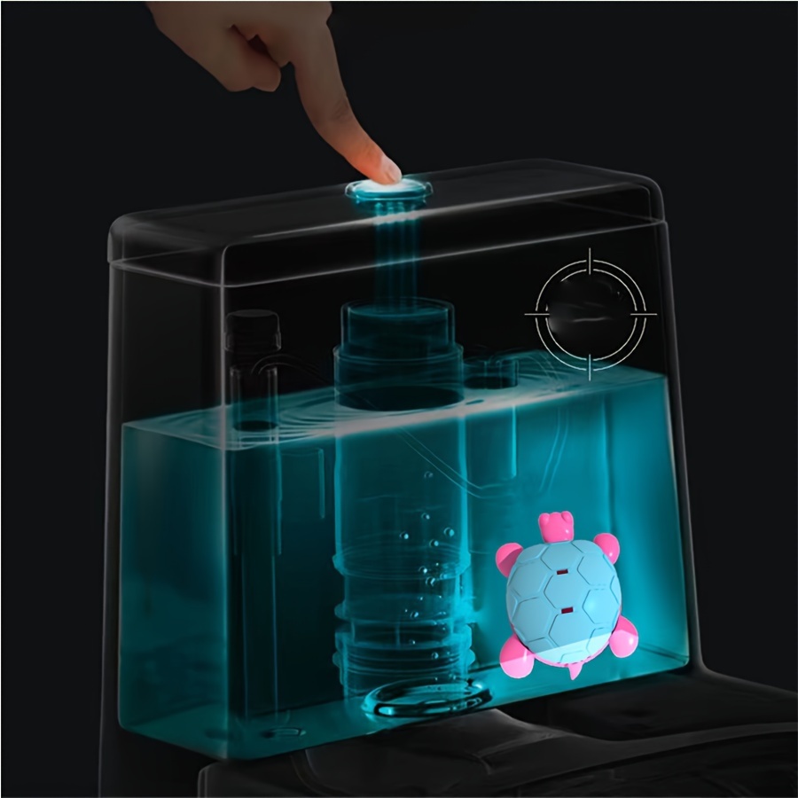 1pc/3pcs Toilet Toilet Automatic Cleaner, Cute Design, Fragrance, Plastic Shell, Bathroom Cleaning/Suitable for Home Use, RV Toilet Cleaning