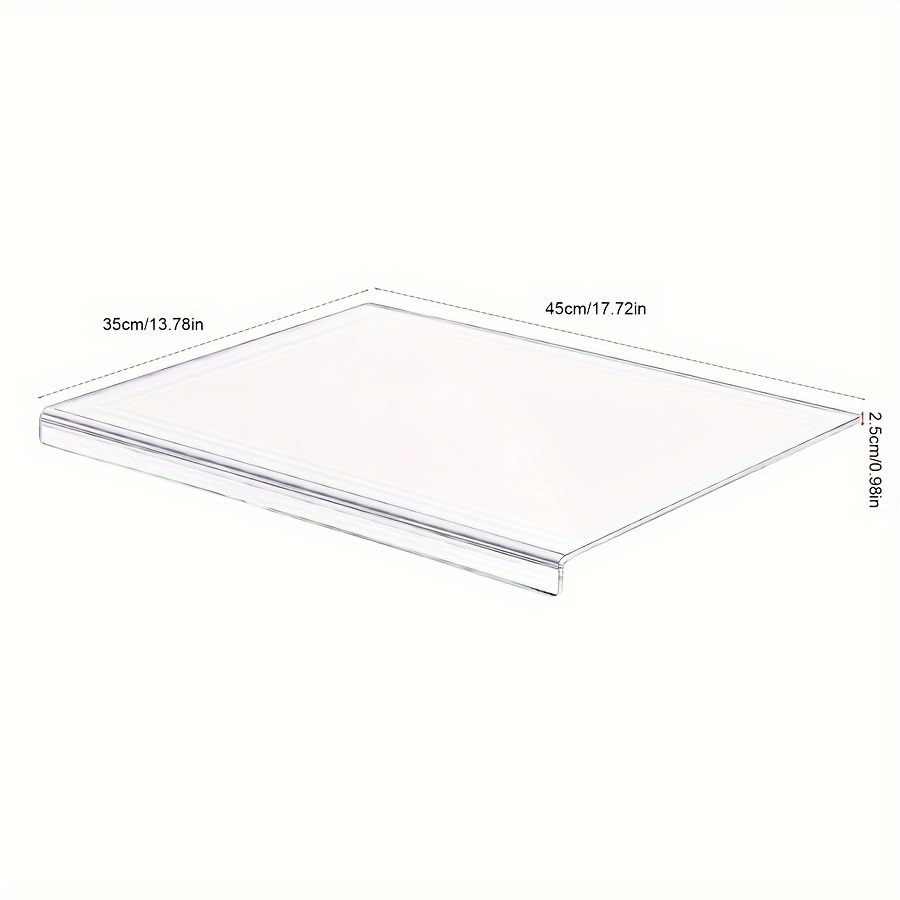 Cutting Board Chopping Board Anti slip Acrylic Transparent - Temu