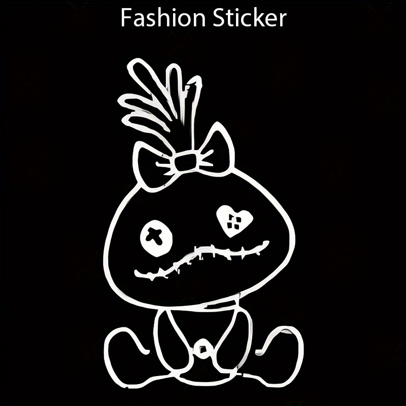 Stitch and Doll - Lilo And Stitch - Sticker