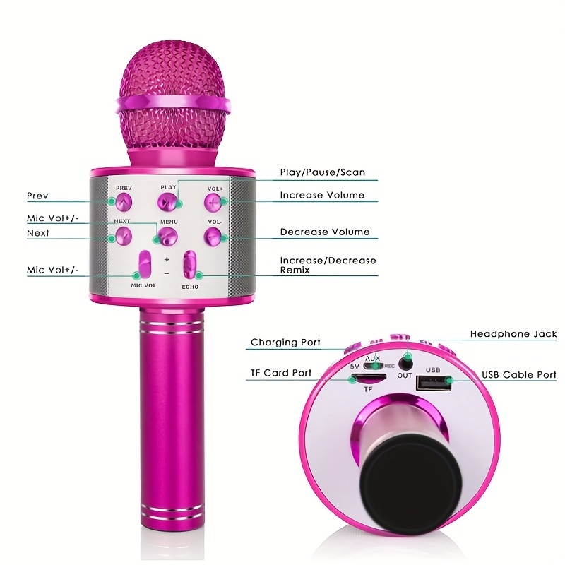 Microfono Para Ninas