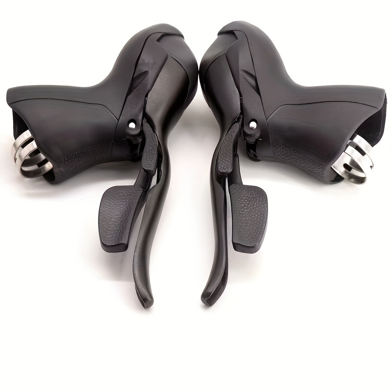 MicroNEW Double 2X10 Speed Shifters Dual Control Levers 10 speeds Road Bicycle Leave Brake Derailleur Compatible for Shimano Road Shifters, Bicycle Shifting, Gear, Ergonomic Levers, Sleek Design, Durable Construction, Reliable Performance, Shifter Levers, Shifter, Enthusiasts, Professionals