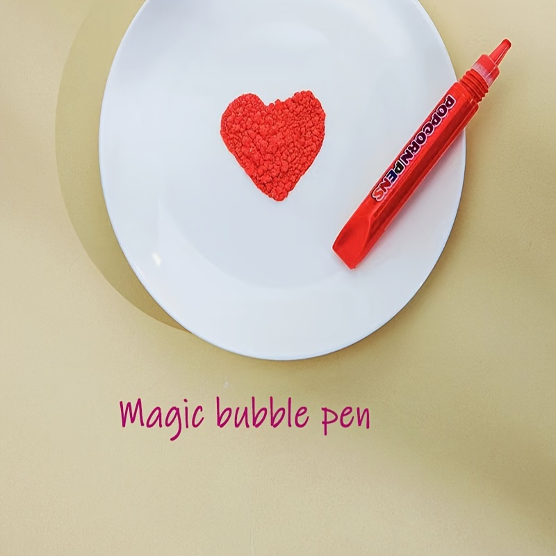 Print Bubble Pens Popcorn Pens Cotton Pens Bubble Pens - Temu