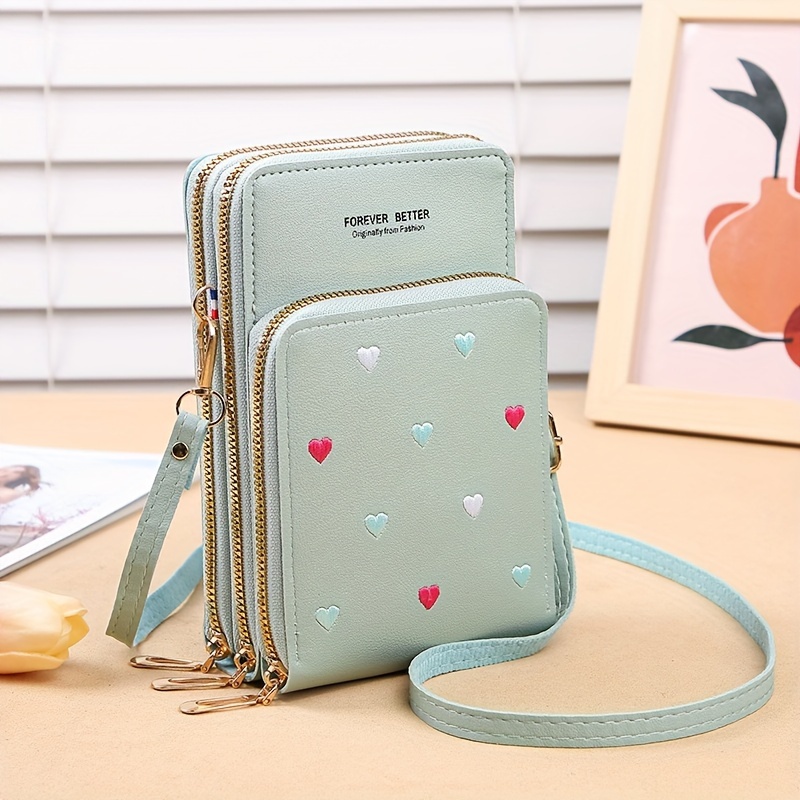 mobile phone bag mini multi layer crossbody bag Temu Canada