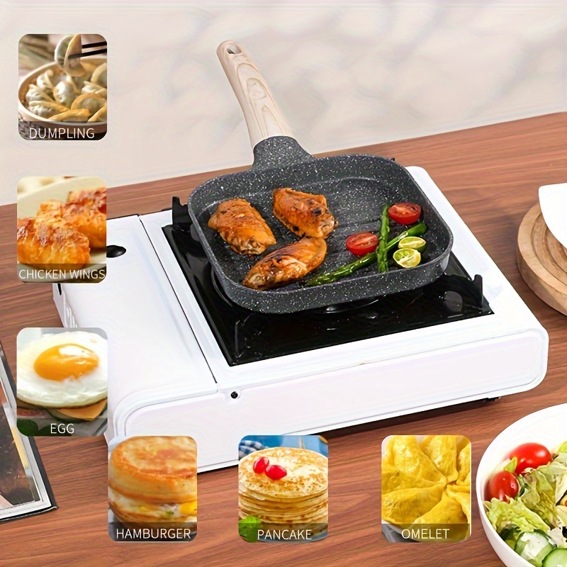 New Non-stick Aluminum Alloy Multi-function Omelette Pan Frying