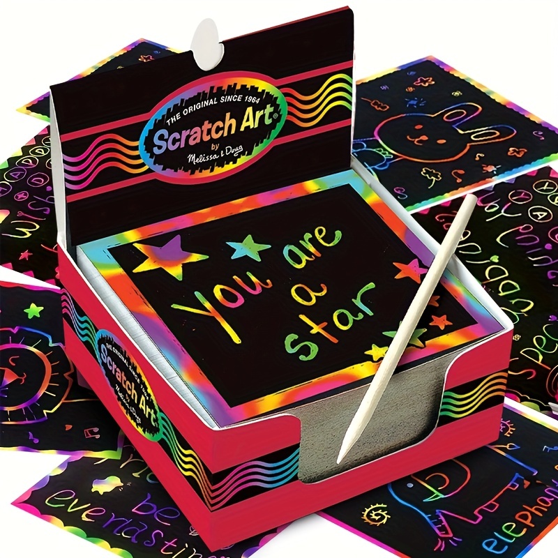  ZMLM Scratch Paper Art Gift Christmas for Kids: Magic